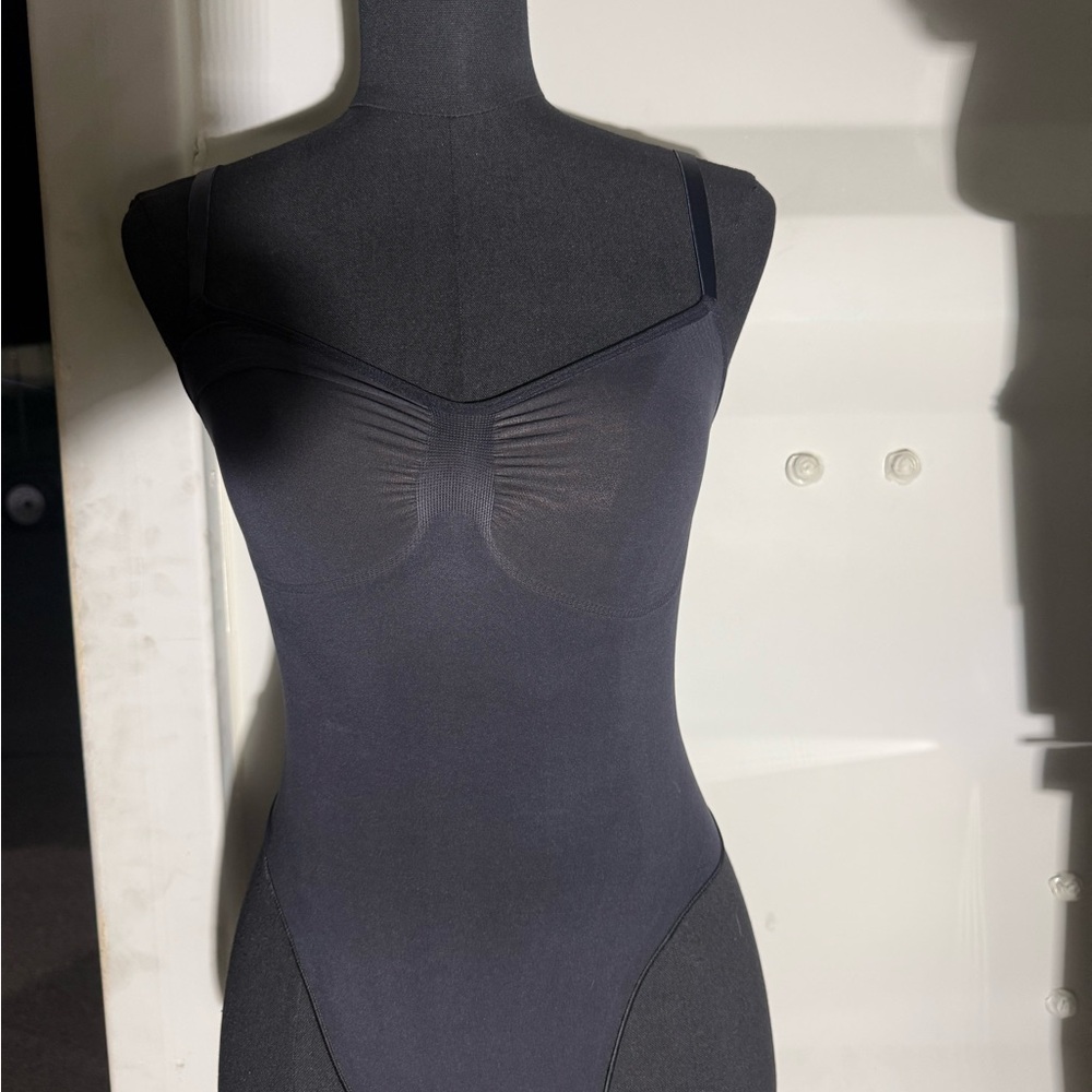 SKIMS Black Bodysuit